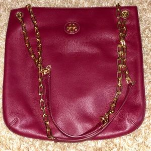 Tory Burch Chain Leather Crossbody Purse